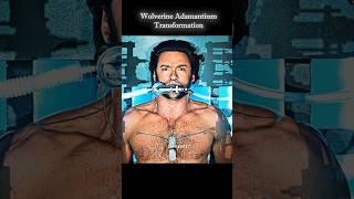 Wolverine's Adamantium Transformation  #shorts #wolverine