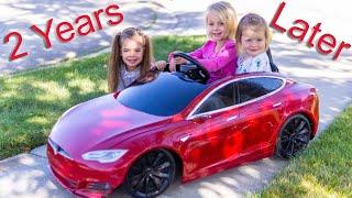 How Well Does A Used Radio Flyer Kid Tesla Model S Hold Up After 2 Years of Use?