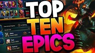 Top 10 Epic Champions for Clan Boss in Raid Shadow Legends