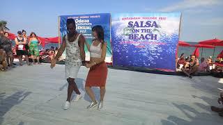 Yuniert & Galina   Bachata Sensual Figure | with counts @ Odessa Sensual Fest, 2019