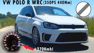 VW Polo R WRC 350Hp&440Nm | Review | Autobahn Test Drive | Sound | by Cars2Drive DE