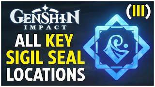 All Key Sigil Seals (III) Locations - Genshin Impact