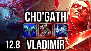 CHO'GATH vs VLADIMIR (MID) | 18/1/7, 6 solo kills, Legendary, 900K mastery | BR Master | 12.8