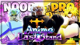 Evolving The *NEW* JJBA Units On Anime Last Stand! - Noob To Pro