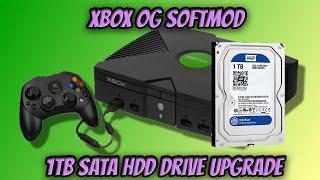 Xbox OG Softmod Sata HDD Drive Upgrade and Hotswap Chimp Loader [2021]