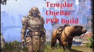 TESO PVP. Templar OneBar PVP build. Храмовник однопанельный ПВП билд. Первая проба ПВП этим билдом.