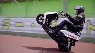 Masaru Abe 13 hours world record wheelie