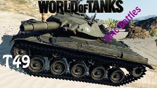 WOT EPIC BATTLE - T49(8 kills 9000 DMG)