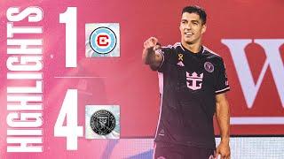 HIGHLIGHTS: Chicago Fire 1-4 Inter Miami | Suarez with another Iconic Performance | MLS