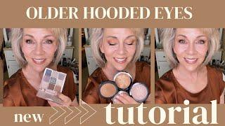 Hooded Eyeshadow/Bronzer Tutorial Over 40, 50, 60!