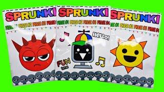 SPRUNKI Blind Bag Raddy Mr.fun Mr.sun | ASMR Phase 1vs2vs3vs4 squishy