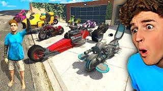 Collecting RARE BILLIONAIRE BIKES In GTA 5 RP..