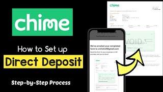 Set up Direct Deposit Chime | Chime Direct Deposit Form | Chime Void Cheque | Chime Payroll Deposit