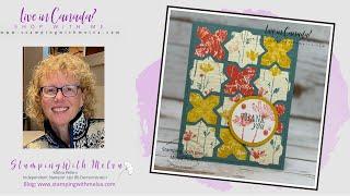 Live with Stamping With Melva - Stampin' Up! Inked & Tiled