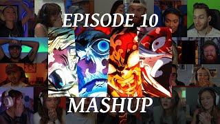 THE MOST INTENSE BATTLE! Demon Slayer Season 2 Episode 10 | Reaction Mashup | Byte