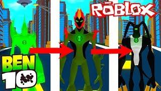 BEN 10 NEW ALIENS!- SWAMPFIRE, GOOP, FEEDBACK- Roblox Ben 10 Arrival of Aliens