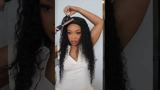 HD Lace closure curly wig - Elfin Hair #curlywig