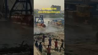 Julong 20 inch Cutter Suction Dredger Launch to Water #cuttersuctiondredger #dredger #dredging