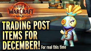 (Redo) Trading Post Items For December Full Preview! World of Warcraft