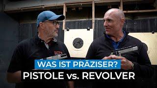 Was ist Präziser Pistole oder Revolver? Tino Schmidt und Thomas Glas liefern die Antwort