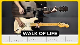 Walk Of Life - Dire Straits | Tabs + Chords | Guitar Lesson | Cover | Tutorial | All Guitar Parts