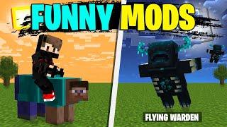 Minecraft Funny  mods   | Minecraft Hindi gameplay