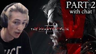 xQc Plays Metal Gear Solid 5 The Phantom Pain - Part 2 (with chat)