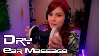 ASMR Dry Ear Massage  No Talking