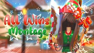 ALL WINS MONTAGE | Roblox MM2