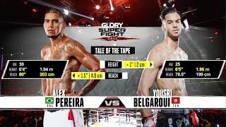 GLORY 49: Alex Pereira v Yousri Belgaroui