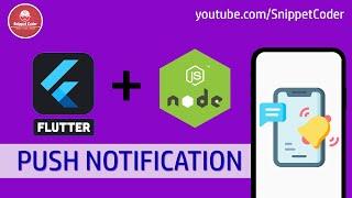 Flutter Push Notification Using NodeJS API