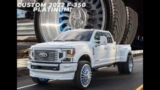 2022 Ford F350 on 28" Specialty Forged Wheels