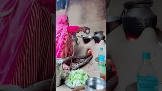 village girl cooking shorts 3 #youtubeshorts  #village #food #desert #thardesert #armer  #indian