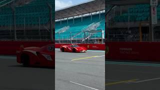 When the Ferrari FXX hits the track, everything else becomes background noise.