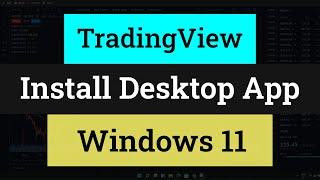 How to Download and Install TradingView Desktop App in Windows Laptop Computer | Trading How To