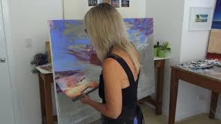 Oil painting techniques and tutorial with Sandra Guy I Colour In Your Life