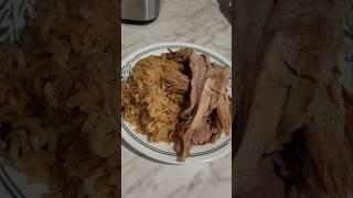 Fall-off-the-bone pork shoulder(Boston Butt) recipe!! #ricecookers #easyrecipe #yummy #pork #rice