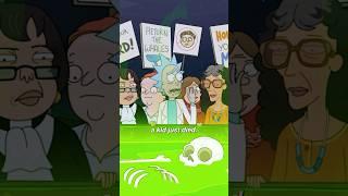 "You think I'm stupid? I brought my own." | Rick and Morty