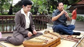 Thai Tradional Music by my uncle&aunty