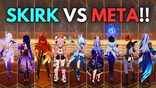 21 STRONGEST DPS vs SKIRK !! F2P NUKE SHOWCASE [ Genshin Impact ]