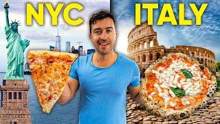 I Flew from NYC to ITALY to Compare Pizza (NYC vs Naples)