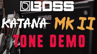 10 Awesome tones on the new Boss Katana 100 Mk II - Download from Boss Tone Central