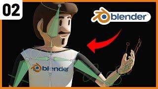 Como modelar e animar personagem no Blender 3D | Aula 02