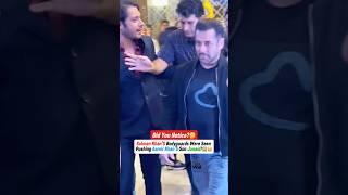 Aamir’s Son got pushed by Salman’s Bodyguard  #salmankhan #aamirkhan