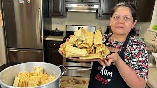 Como hacer Tamales de Pollo