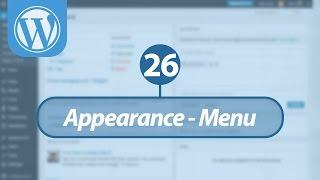 Mastering WordPress in Arabic #26 - Appearance - Menu