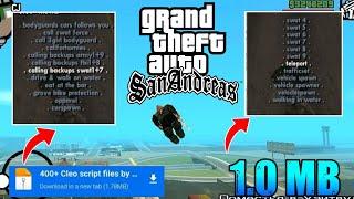 1MB  400 Cleo Scripts For GTA San Andreas Android|| How To Download Cleo Script Files For GTA SA