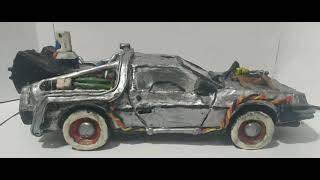 Delorean DMC-12 из пластилина. Мини-обзор.