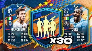 30x MAX 87 FUT HERO PACKS!  FIFA 23 Ultimate Team