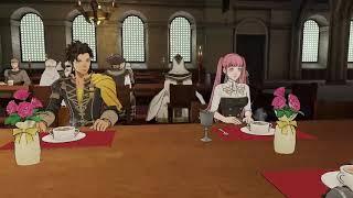 Claude and Hilda eating stg